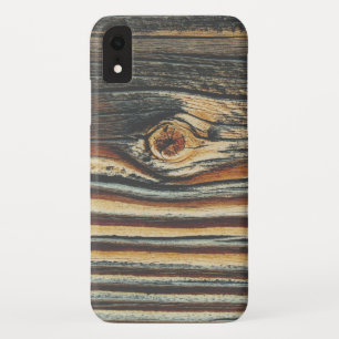 COOL Wood Grain Pattern iPhone XR Case