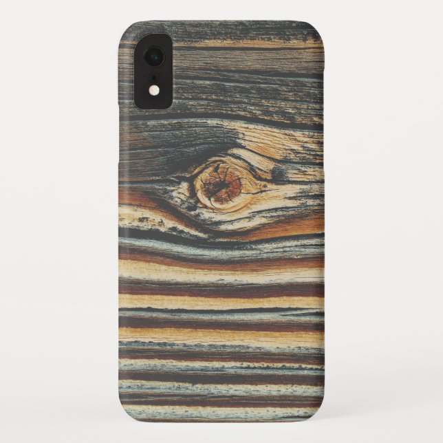 COOL Wood Grain Pattern Case-Mate iPhone Case (Back)