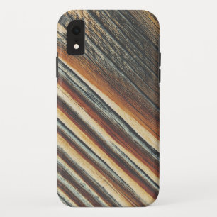 COOL Wood Grain Pattern iPhone XR Case