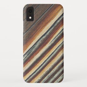 COOL Wood Grain Pattern iPhone XR Case