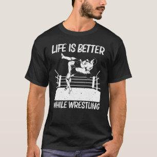 Cool Wrestling For Men Women Wrestler Wrestling T-Shirt