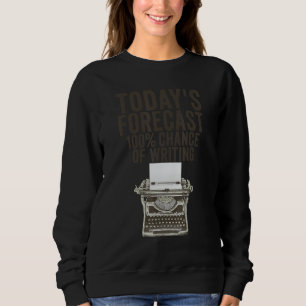 Cool Writing For Writers Men Women Author Journali Sweatshirt