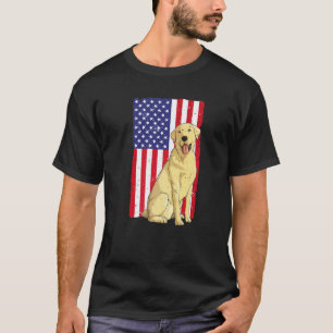 Cool Yellow Lab Art For Men Women Yellow Labrador T-Shirt