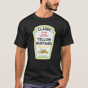 Cool Yellow Mustard Halloween Costume Matching Gro T-Shirt
