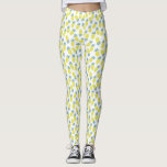 Cool Yellow Pineapples Pattern Leggings<br><div class="desc">Girly and chic fruit pattern.</div>