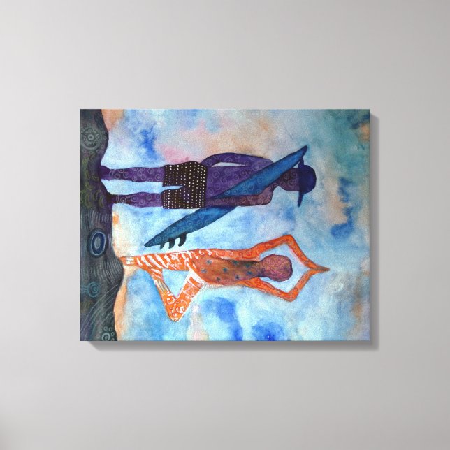 Cool yoga Surf Sunset Single Print (Front)