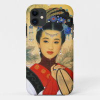 Cool young beautiful chinese princess Guo Jin art