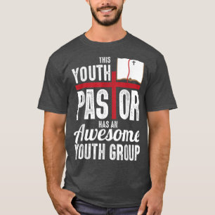 Cool Youth Pastor Art For Men Women Christian Chur T-Shirt