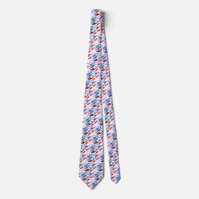 Cool Yule Snowman Tie (Front)