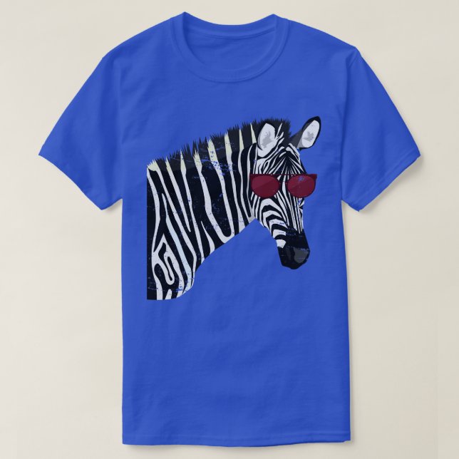 Cool Zebra T-Shirt (Design Front)