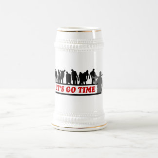 Cool ZOMBIES It's go time design Beer Stein