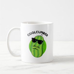 Coolcumber Funny Veggie Cucumber Pun  Coffee Mug