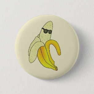 Coole Banane 2 Inch Round Button