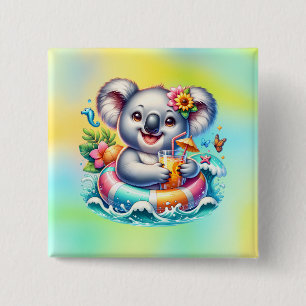 Cooler 2 Inch Square Button