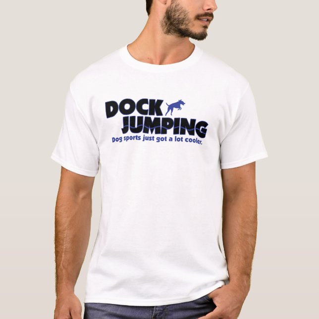 Cooler Dock Jumping Apparel T-Shirt (Front)