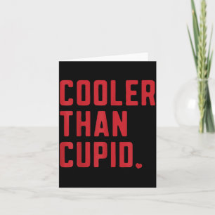 Cooler Than Cud Cute Valentine's Day Kids Boys Gir Card