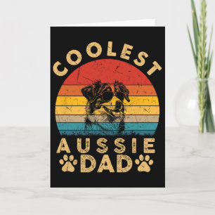 Coolest Aussie Dad Gifts For Men Vintage Aussie Do Card