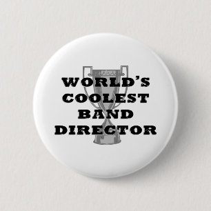 Coolest Band Director 2 Inch Round Button
