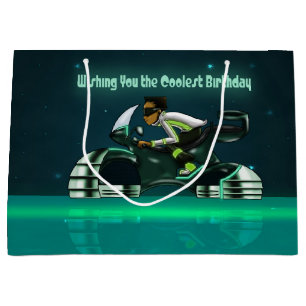 Coolest Birthday Gift Bag - Large, Glossy