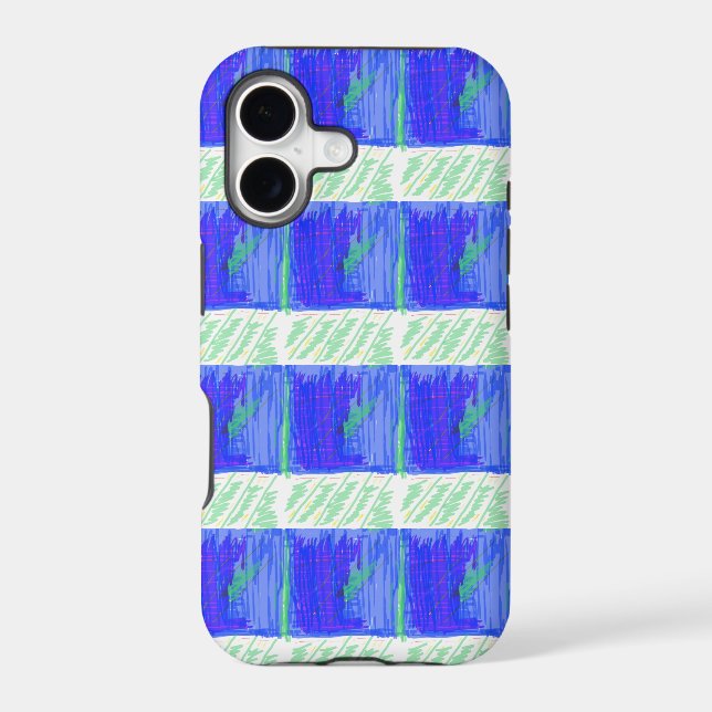 Coolest Blue Nautical Abstract  (Back)