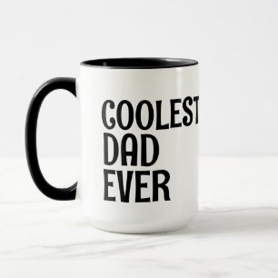 COOLEST DAD EVER Coffee mugs
