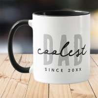 Coolest Dad Since 20XX Modern Simple Preppy
