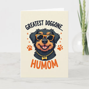 Coolest Dog Humom Card
