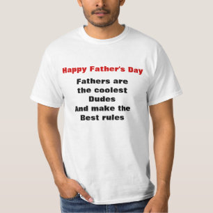 Coolest dudes father's day t-shirts