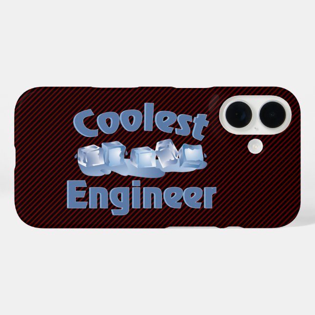 Coolest Engineer Ice Case-Mate iPhone Case (Back (Horizontal))