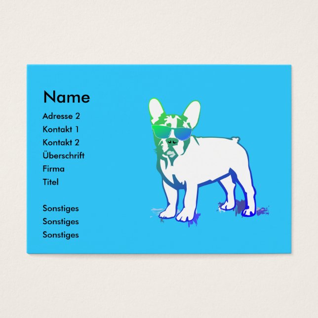 Coolest French Bulldog Boy (Front)