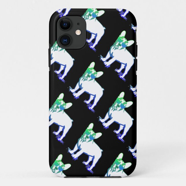 Coolest French Bulldog Boy Case-Mate iPhone Case (Back)