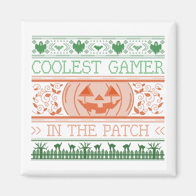 Coolest Gamer In The Patch  Magnet (Front)