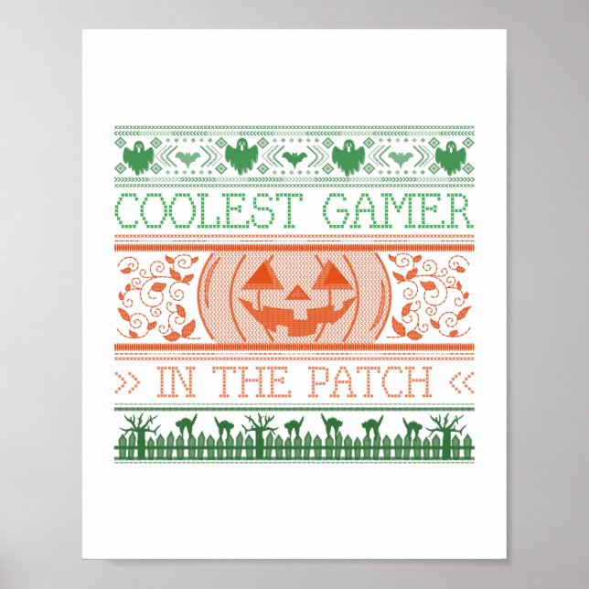 Coolest Gamer In The Patch  Poster (Front)