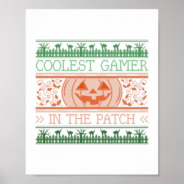Coolest Gamer In The Patch  Poster (Front)