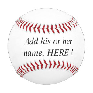 Coolest gift ever!!... A personalized Baseball