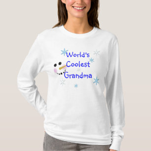 COOLEST GRANDMA SNOWMAN T-SHIRT