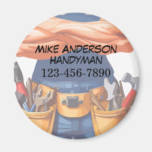 Coolest Handyman Business Magnets clients