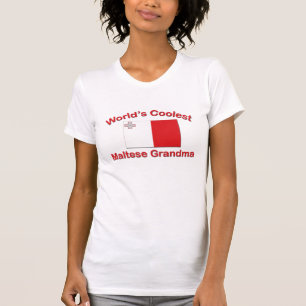 Coolest Maltese Grandma T-Shirt