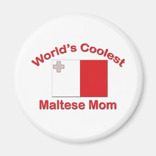 Coolest Maltese Mom Magnet