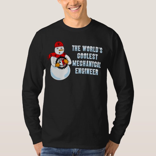 Coolest Mechanical Engineer  T-Shirt (Front)