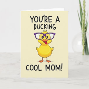 Coolest Mom Duckling Art Card