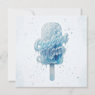 Coolest Mom Mother's Day Gift Mommy Birthday New  Card