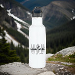 Coolest Mom Since 20XX Modern Simple Preppy 710 Ml Water Bottle<br><div class="desc">This simple and modern design is composed of san serif typography.</div>