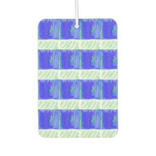 Coolest Nautical Blue Abstract  Air Freshener