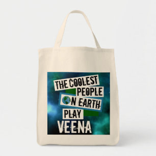 Coolest People on Earth Play Veena Tote Bag