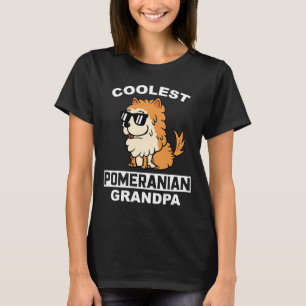 Coolest Pomeranian Grandpa T-Shirt
