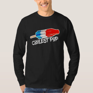 Coolest Pop Rocket Bomb Popsicle Summertime Dad T-Shirt