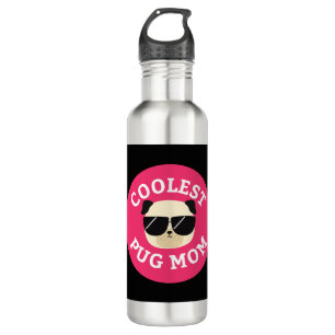 Coolest Pug Mom 710 Ml Water Bottle