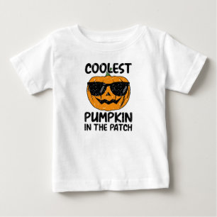 Coolest Pumpkin in the patch, Halloween Baby T-Shirt