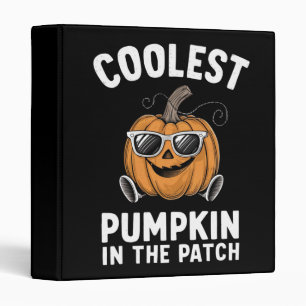 Coolest Pumpkin In The Patch Halloween Binder